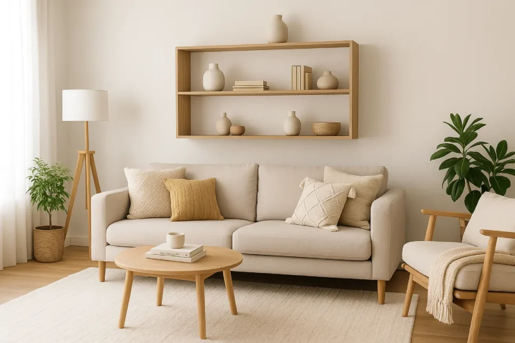 10 idées déco pour un salon scandinave pas cher