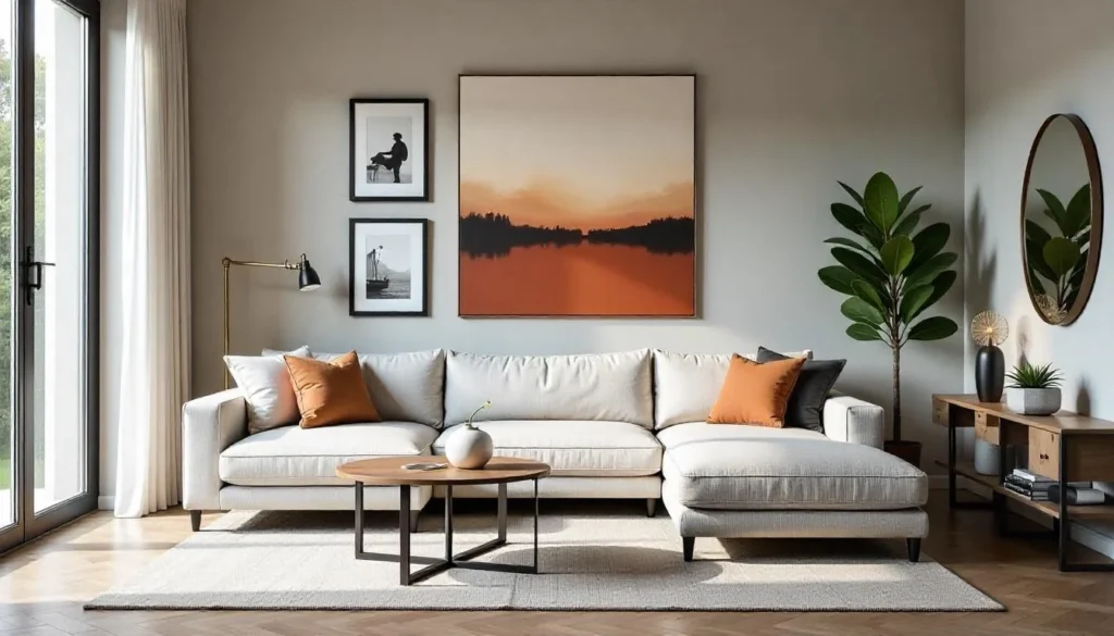 Déco murale salon 10 idées pour un intérieur moderne