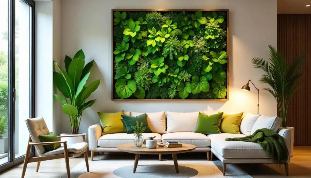 Plantes murales ou cadres végétaux décozen.com