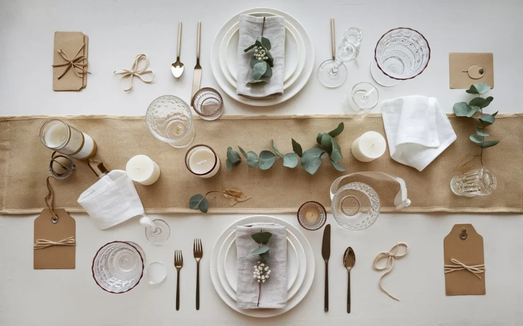 Produits décoration table mariage champêtre amazon