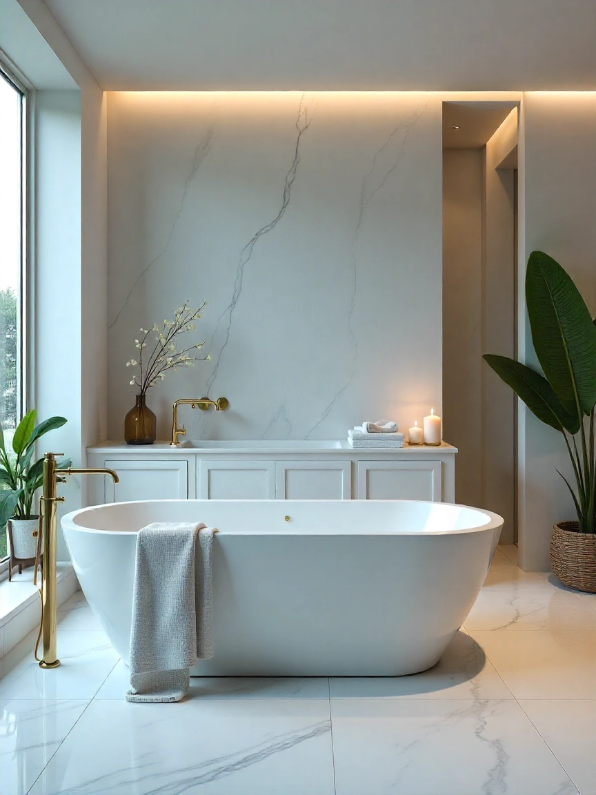 Salle de bain déco