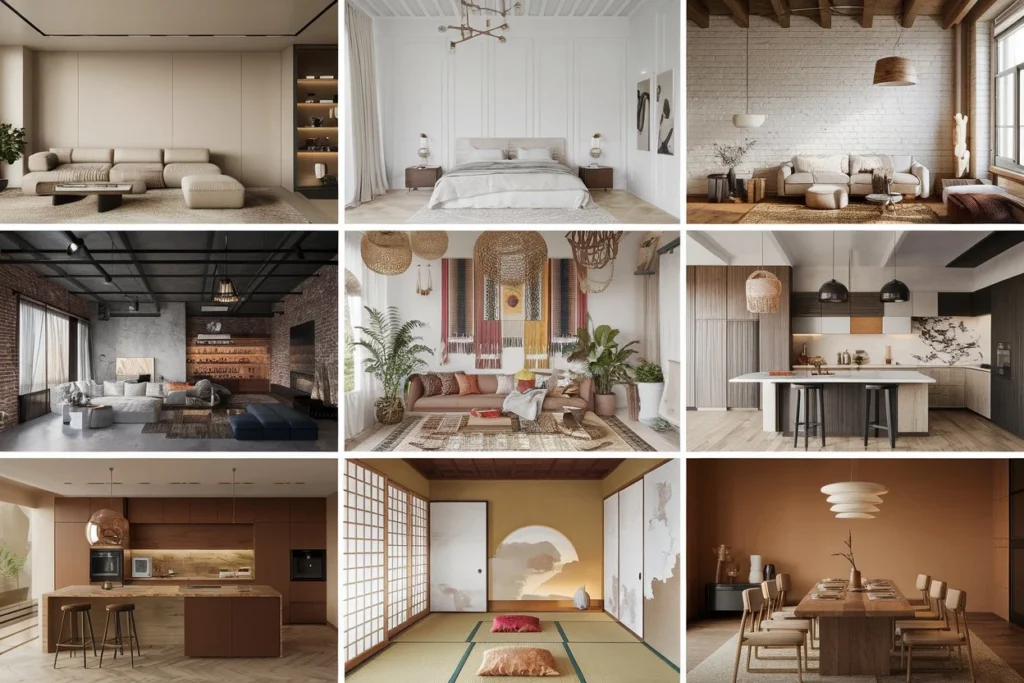 styles incontournables de design d'intérieur