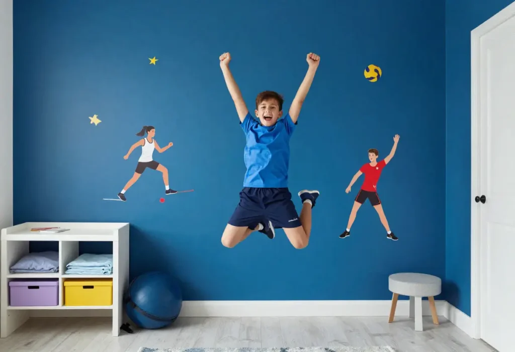 Aménager une chambre d'enfant sportive