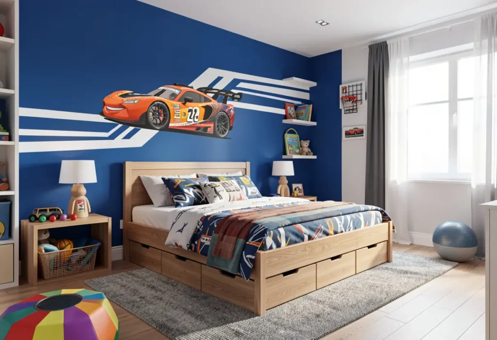 Aménager une chambre d'enfant sportive